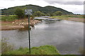 SO5637 : The confluence of the River Lugg with the River Wye by Roger Davies