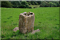 The base of a cross near Orchard Farm