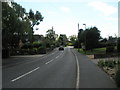 Looking southwards down the B5477