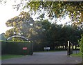 The entrance to the Royal County Down Golf Club, Newcastle