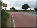 Junction of Haslingbourne Lane with the A 285