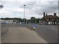 The A251 Faversham Road roundabout