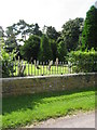 SU1590 : Blunsdon cemetery, beside Burytown Lane by Gareth James