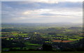 Looking over the Somerset Levels