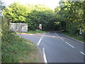 Road junction on A251 Faversham Road