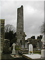 O0482 : Churchyard & round tower at Monasterboice by Row17