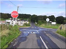 H3579 : Crossroads, Drumlegagh Road North by Kenneth  Allen
