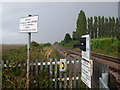 Railway at Creykes crossing