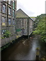 New Mills and the River Colne