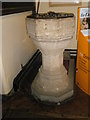 SP4414 : The font St Martin's, Bladon by Basher Eyre