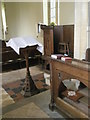SP4535 : Lectern and pulpit at St John the Evangelist, Milton by Basher Eyre