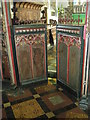 Gates to the chancel at St Mary