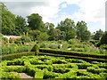 NY9070 : Chesters Walled Garden - the Knot Garden by Mike Quinn