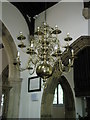 Chandelier in the chancel at St Peter and St Paul, Steeple Aston