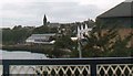 The Londonderry Waterside Railway Station from the Craigavon Bridge