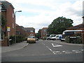 Looking from Hamble Lane down Walker Place