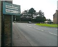 Old road sign, Victoria Road, Elland