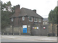 Deptford pumping station - site entrance