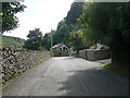 Road leaving Abergwyngregyn village