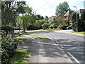 Satchell Lane in the summer sunshine