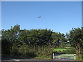 Ryanair jet on final approach to Bristol International