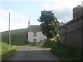 Shed and house at Bankhouse Farm in the Scottish Borders