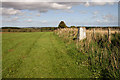 A trig point to the south of Swintonmill