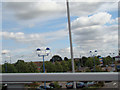 View of the A12 Colchester Road from Gallows Corner Flyover