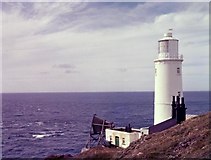 SW8576 : Lighthouse at Trevose Head by M J Richardson