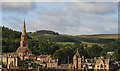 Three landmark buildings in Galashiels