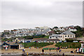 Looking east across the beach at Polzeath