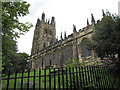 The south side of St Giles, Wrexham