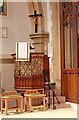 St John the Evangelist, Burgess Hill, Sussex - Pulpit