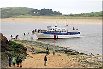 SW9275 : 'Jubilee Queen' at Lower Beach, Padstow (1) by Andy F