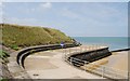 Promenade at the western end of  Westgate Bay