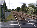 Railway Line at Mells Level Crossing