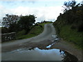 Lane to Chagford from Batworthy