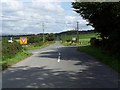 Lane Junction Near Longcross