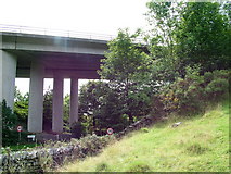 SD4180 : Viaduct carrying the main road past Lindale by David Brown