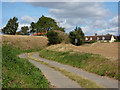 Towards the top of Vale Lane