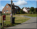 Houses south of Kersey church