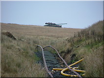 NT8504 : Tank Range at Redesdale by William Stafford