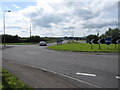 SJ3861 : Roundabout at the A483/B5445 junction by John S Turner