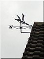 Golfers  weather vane