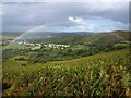 Double rainbow on Meldon Hill (2)