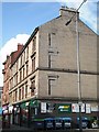 Tenement end, Partick Station