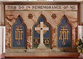 St Nicholas, Sholden, Kent - Reredos