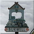 Burwell Village Sign