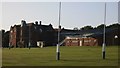 Ditcham Park School seen from footpath