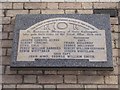 War Memorial Plaque - Lincoln Station